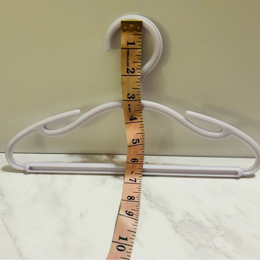 Lot of 10 Baby/Toddler Clothes Hangers in Lavender
